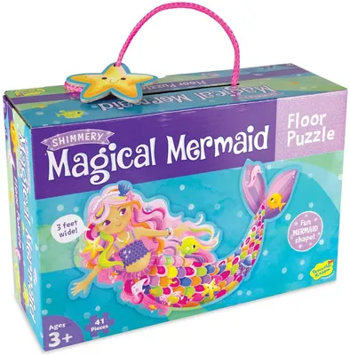 Magical Mermaid Floor Puzzle 41 Pieces