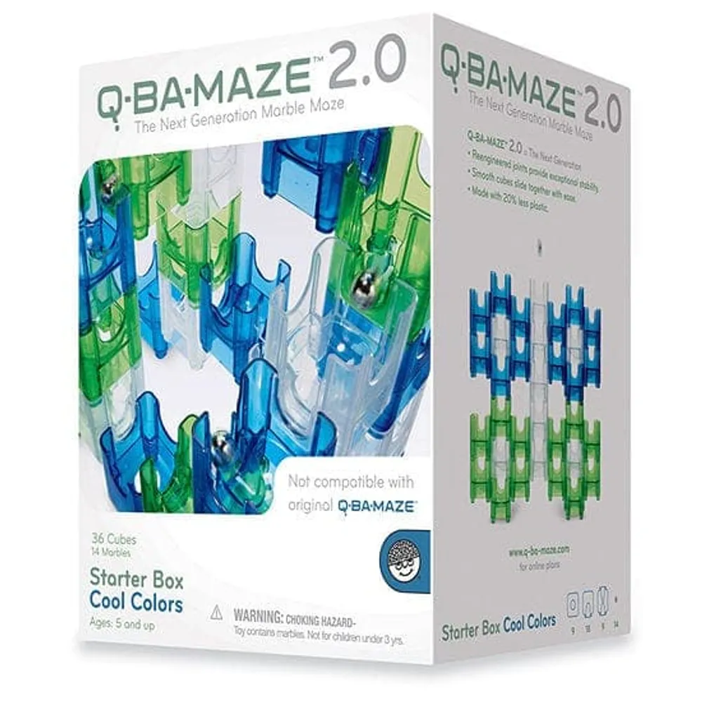 Q-BA-MAZE - Starter Box Cool Colors Set