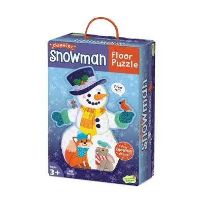 Snowman Floor Puzzle 40 Pieces