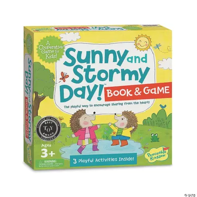 Sunny And Stormy Day! Book And Game