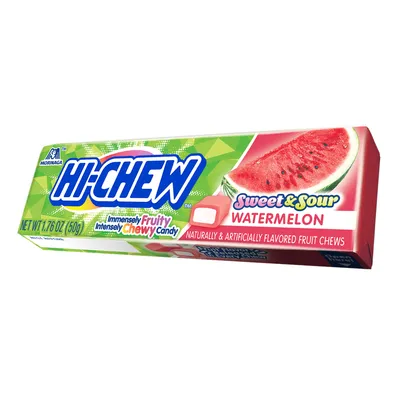 Hi-Chew Stick Sweet & Sour Watermelon 1.76 oz.