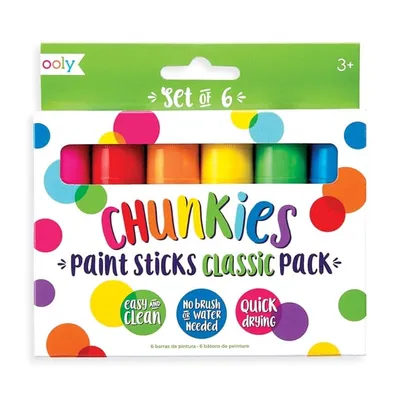 Chunkies Paint Sticks - Classic Pack Set of 6