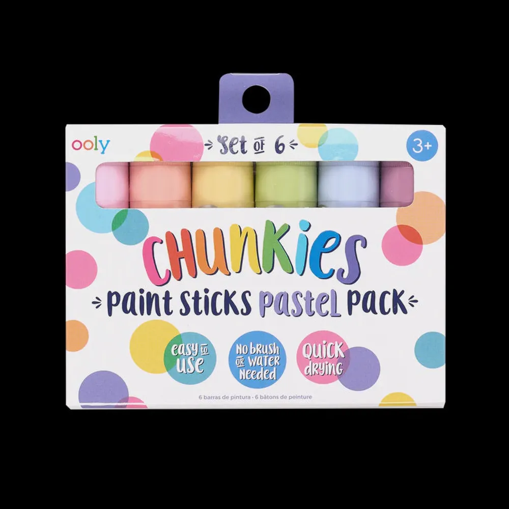 Chunkies Paint Sticks - Pastel Pack Set of 6
