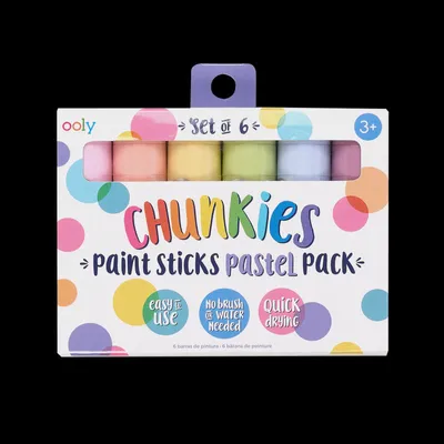 Chunkies Paint Sticks - Pastel Pack Set of 6