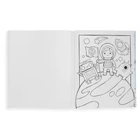 Color In Book - Outer Space Explorers