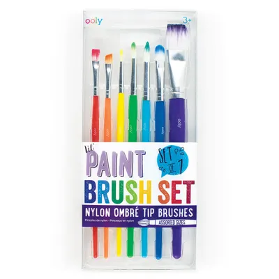 Lil' Paint Brushes - Set of 7