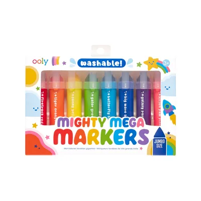 Mighty Mega Markers - Jumbo Size - Set of 8