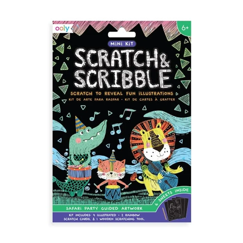 Mini Kit Scratch and Scribble Scratch Art Kit