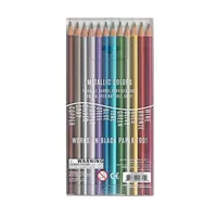 Modern Metallics Colored Pencils