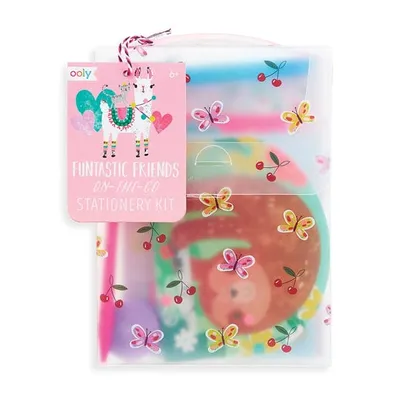 On-The-Go Stationery Kit - Funtastic Friends 21 Piece Set