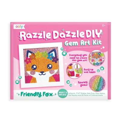 Razzle Dazzle D.I.Y. Gem Art Kit: Friendly Fox