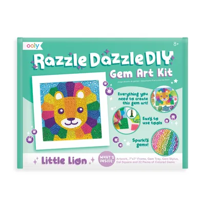 Razzle Dazzle D.I.Y. Gem Art Kit: Little Lion