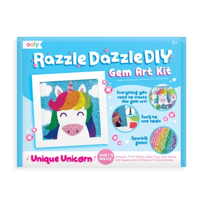 Razzle Dazzle D.I.Y. Gem Art Kit: Unique Unicorn