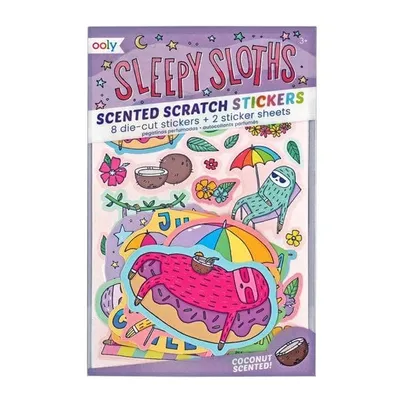 Sleepy Sloths Scented Stickers