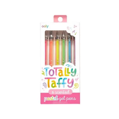 Totally Taffy Scented Colored Gel Pens - Set of 6