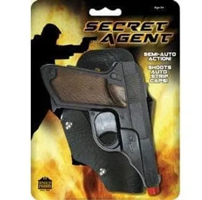 Secret Agent Pistol Set 6.75" Long