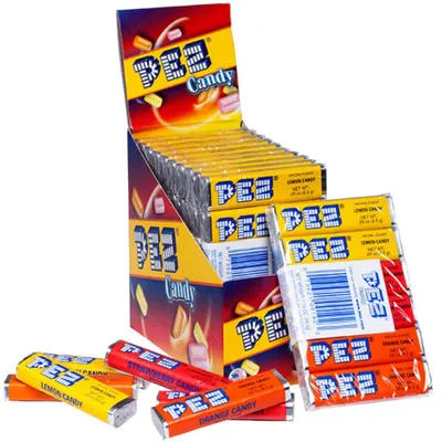 Pez - Fruity Candy Refills - 6 Pack