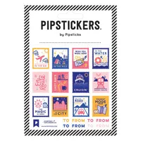 Pipsticks - Stickers Travel Stamps by EE