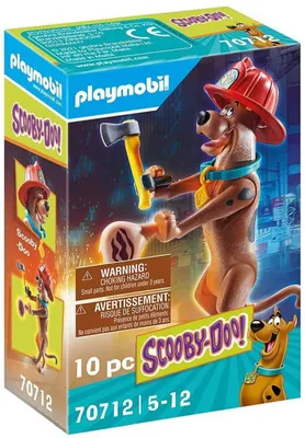 SCOOBY-DOO! Collectible Firefighter Figure