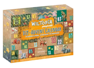 Wiltopia DIY Advent Calendar - Animal Trip Around the World