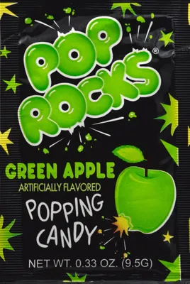 Pop Rocks Green Apple 0.33 oz. Bag