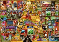 Awesome Alphabet "A" - 1,000 Piece Puzzle