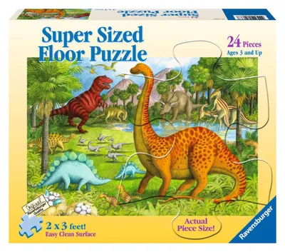 Dinosaur Pals Floor Puzzle - 24 Piece Puzzle