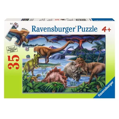 Dinosaur Playground - 35 Piece Puzzle