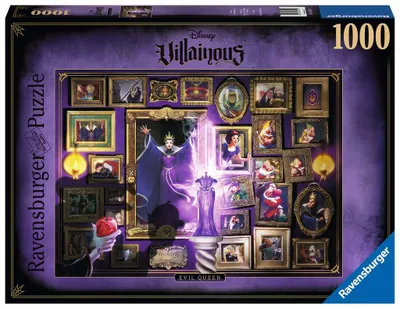 Disney Villainous Evil Queen  - 1,000 Piece Puzzle