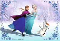 Frozen Sisters Always - 2 - 24 Piece Puzzles