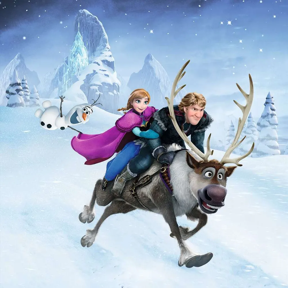 Frozen Winter Adventure - 3 - 49 Piece Puzzles
