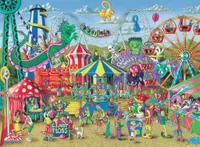 Fun at the Carnival - 300 Piece Puzzle
