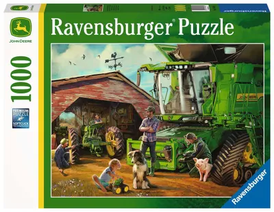 John Deere Then & Now - 1,000 Piece Puzzle