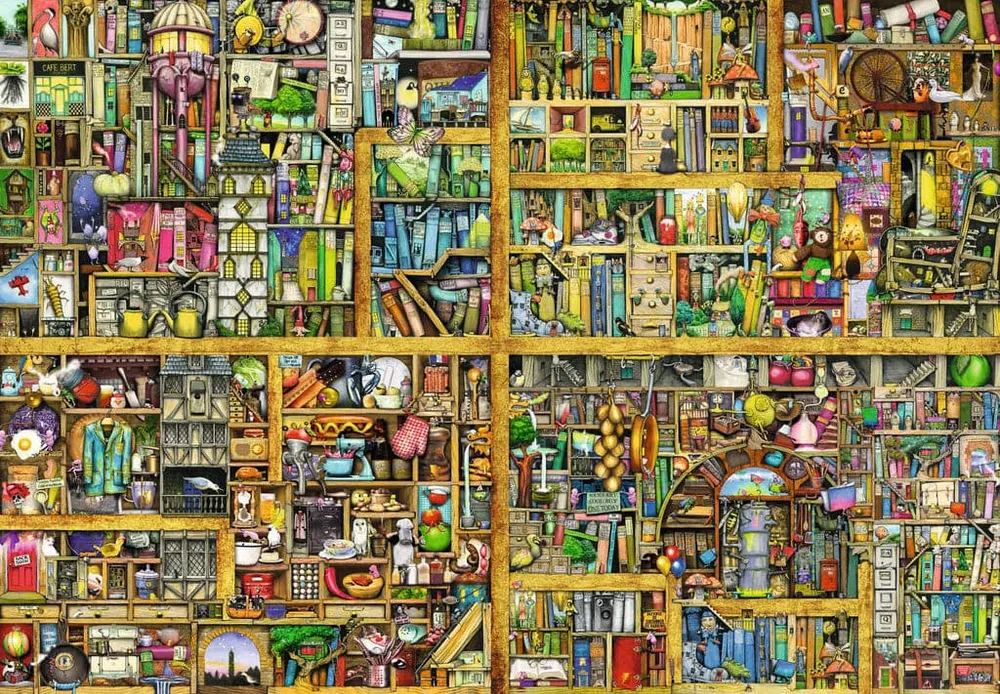Magical Bookcase - 18,000 Piece Puzzle