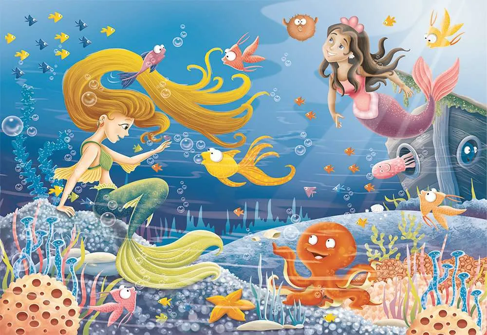 Mermaid Tales - 60 Piece Puzzles