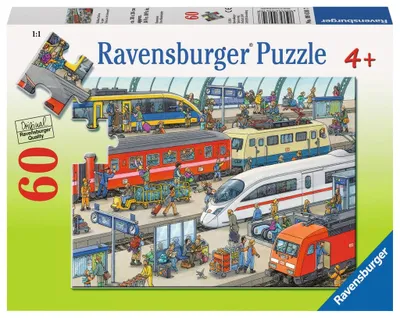 Railway Station - 60 Piece Puzzle
