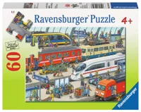 Railway Station - 60 Piece Puzzle