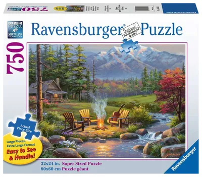 Riverside Livingroom - 750 Piece Large Format Puzzle