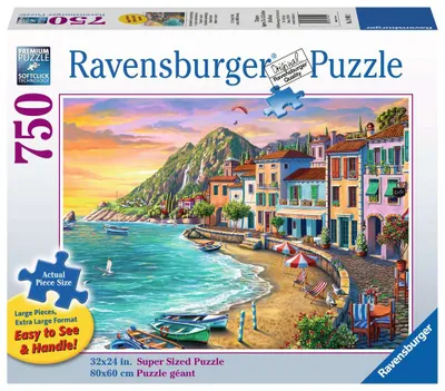 Romantic Sunset - 750 Piece Large Format Puzzle