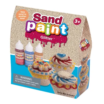 Sand Paint Glitter - 3PK
