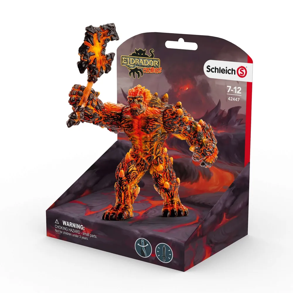 Lava Golem with Weapon