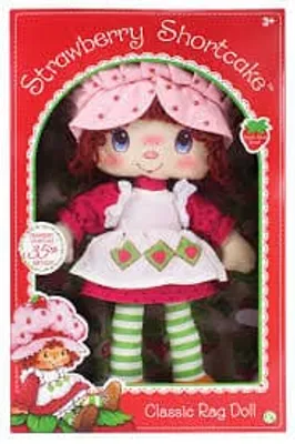 13" Classic Rag Doll Strawberry Shortcake