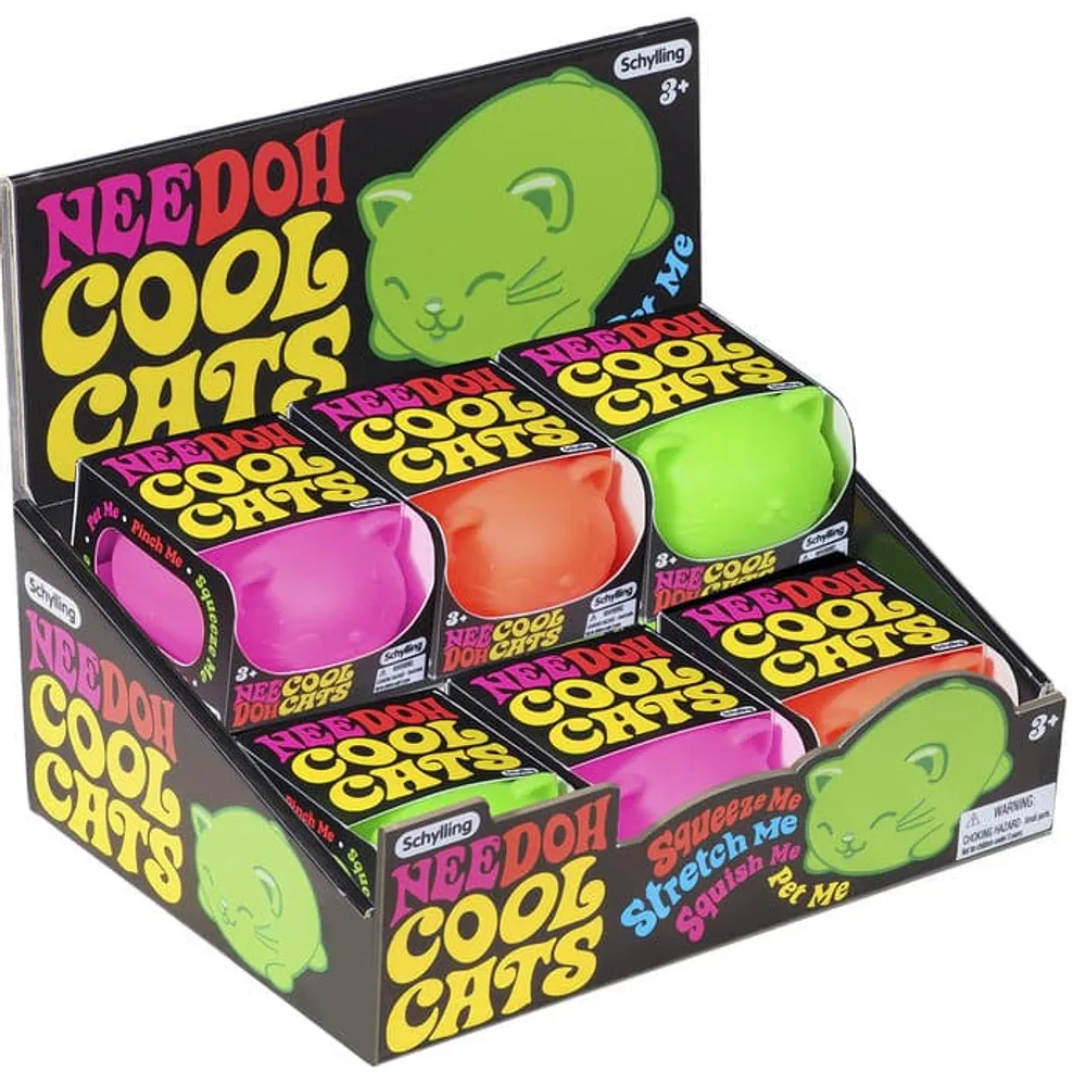 Cool Cats Nee Doh Ball Assorted Colors