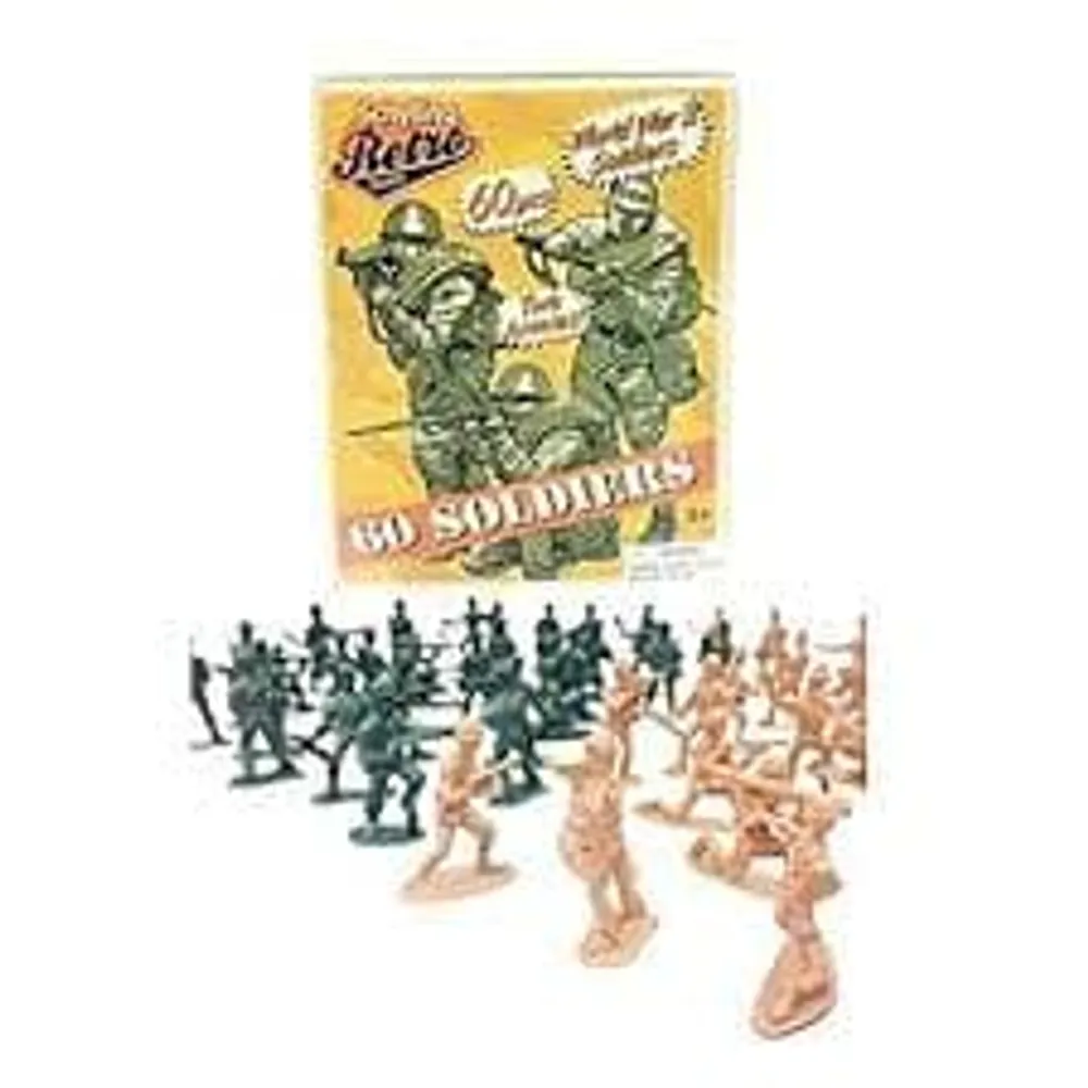 Retro Mini Soldiers 60 Pack