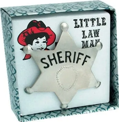 Sheriff's Law Man Badge