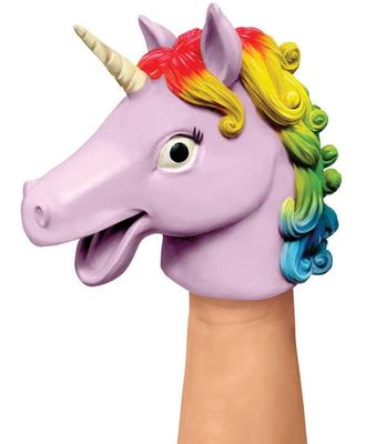 Schylling Unicorn Hand Puppet - Legacy Toys