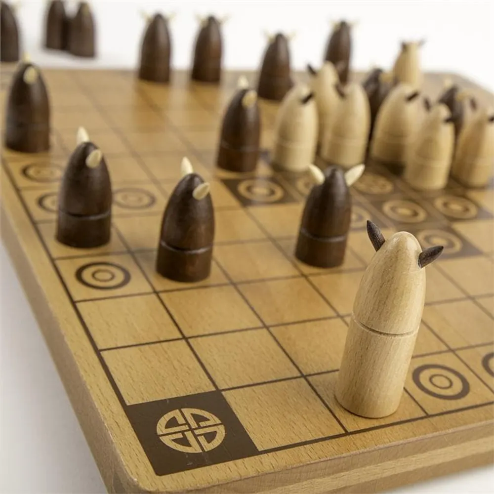 Hnefatafl Two Player Strategy Game