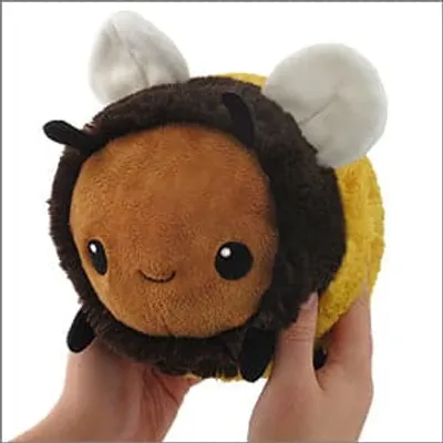 Mini Squishables - 7" Fuzzy Bumblebee