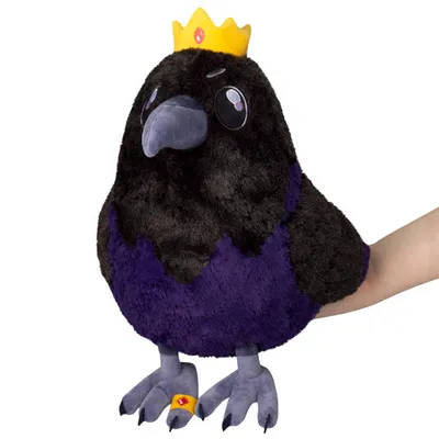 Mini Squishables - 8" King Raven