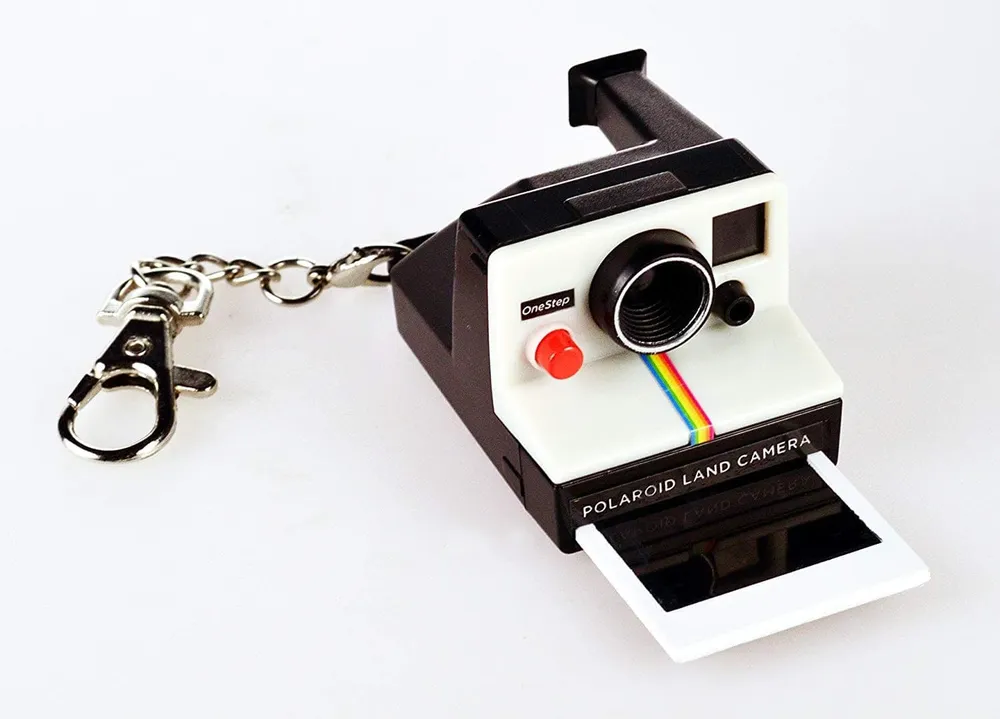 World's Coolest Polaroid Camera Keychain